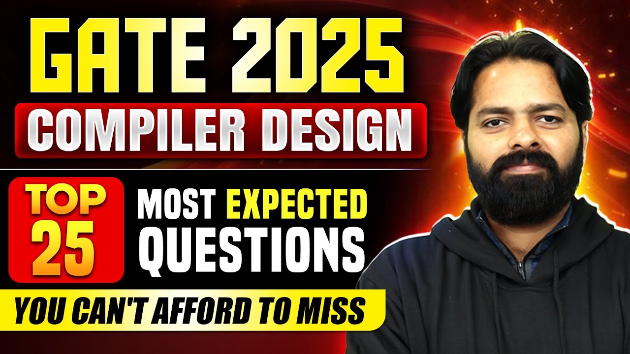Compiler Design Most Anticipated Problems || You Can't Miss If You Want to Succeed💪🚀 | Deva Sir