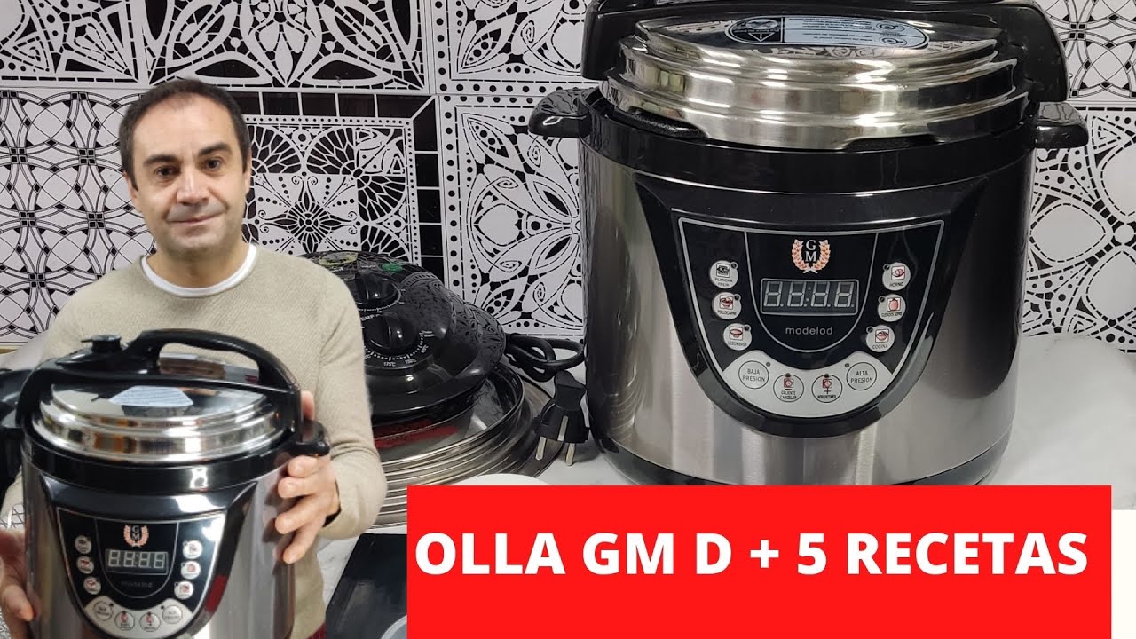 💚 REVIEW,  FUNCIONAMIENTO Y 5 RECETAS BÁSICAS para la OLLA GM D 🧡