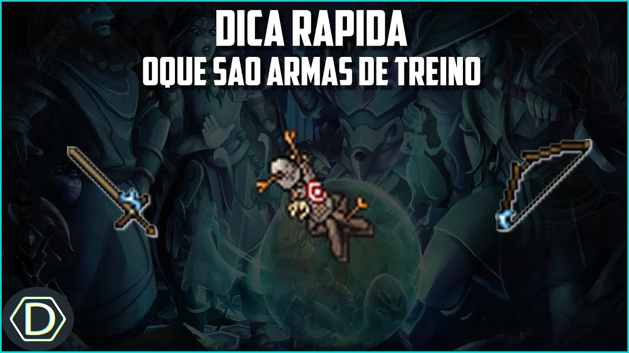 DICA RAPIDA : Oqu&ecirc; s&atilde;o armas de treino.