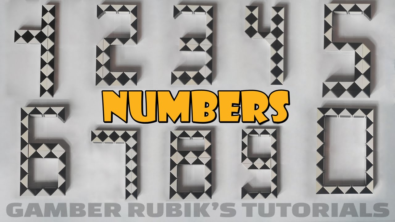Rubik's Twist 36 - Numbers