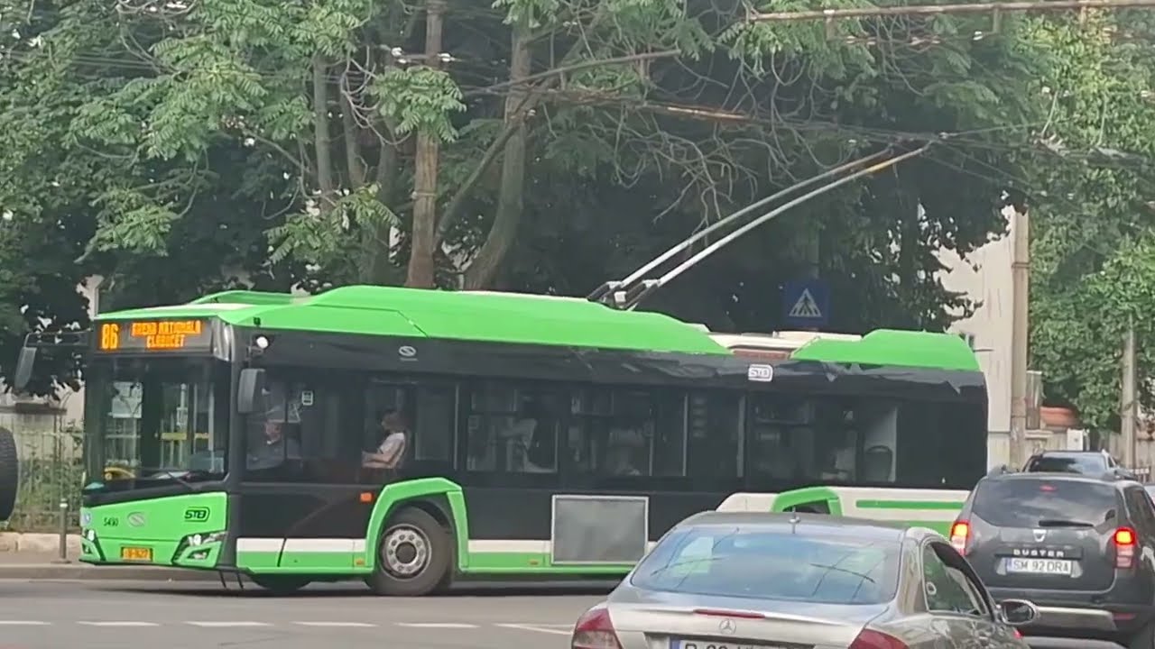 Troleibuze pe macaze și încrucișări | București