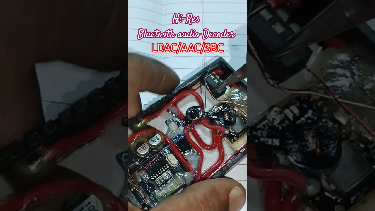 Bluetooth audio decoder | Hi-Res audio player #DAC #bluetoothdecoder