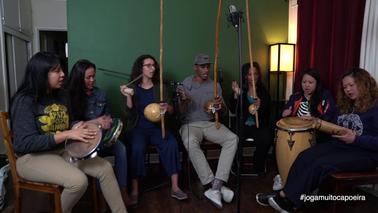Capoeira music practice: Allie