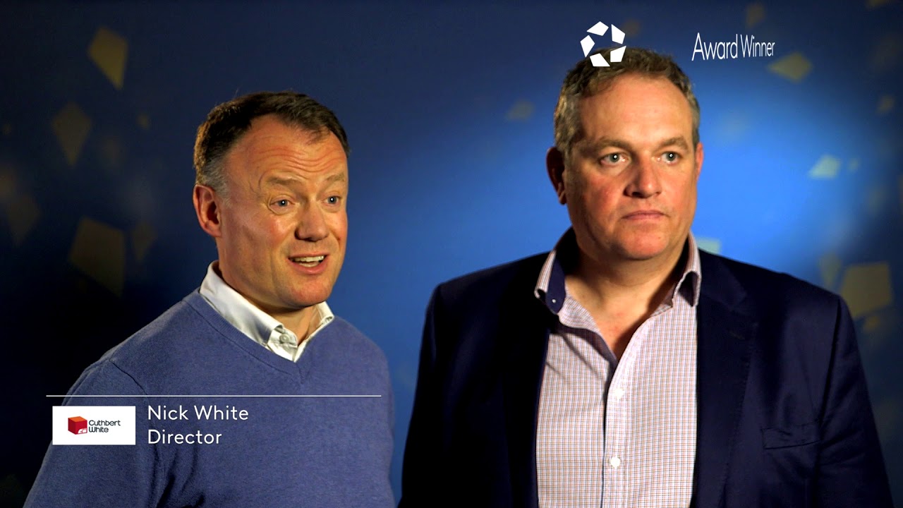 Chris Cuthbert, Founder, and Nick White, Director - CuthbertWhite - CoStar Awards 2019