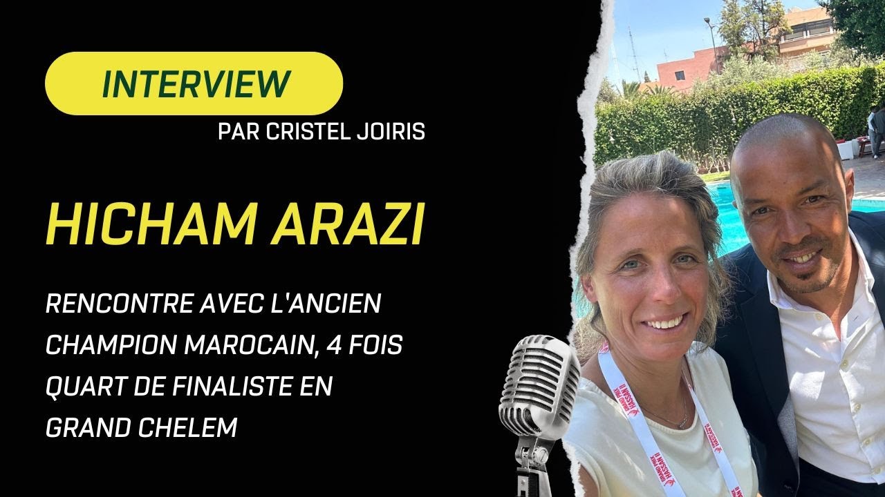 Hicham Arazi, tombeur de 15 joueurs du Top 10 dans sa carrière