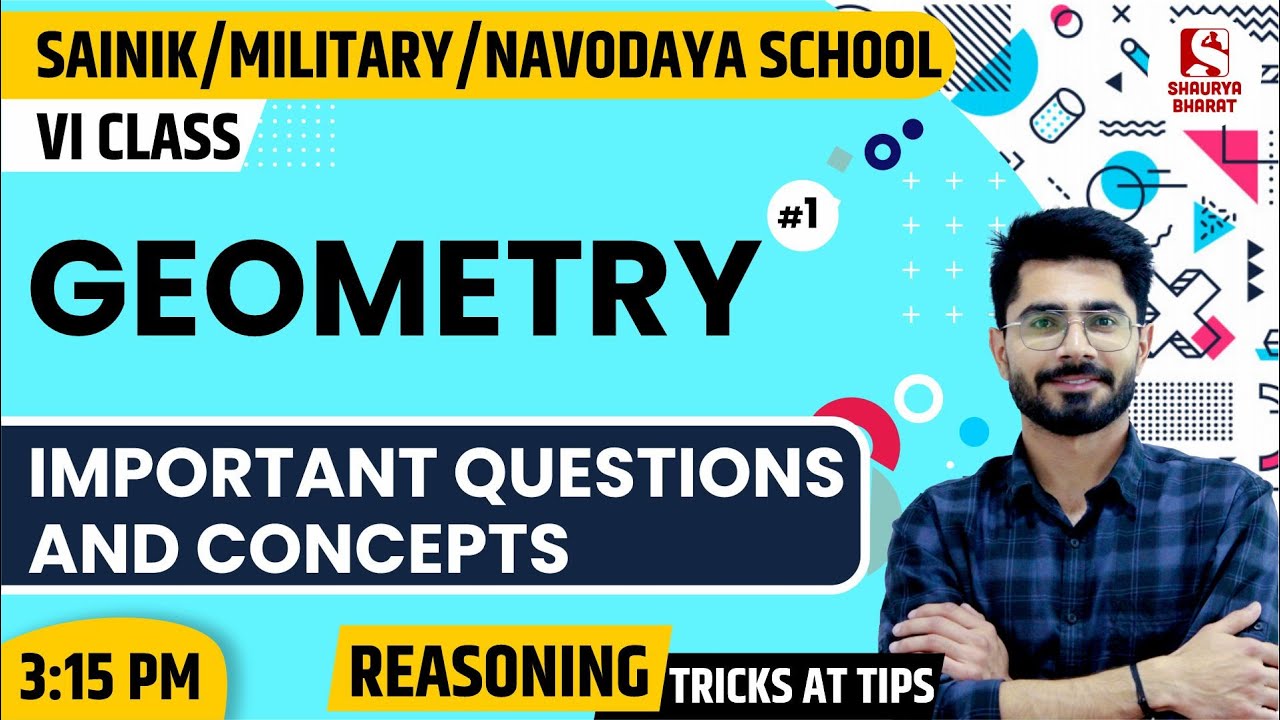 Geometry (1) | Maths Class for NAVODAYA/SAINIK /MILITARY School | By Sanjay Sir