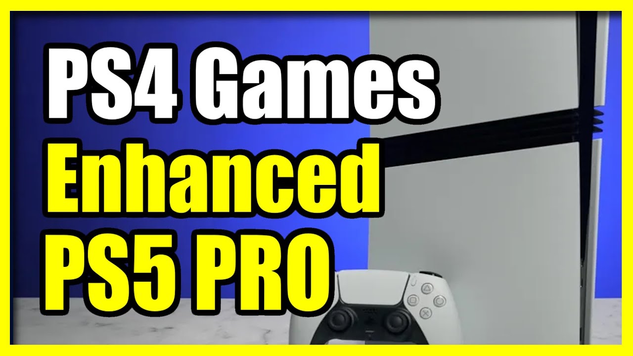 How to Make PS4 Games look Better on PS5 Pro with Enhanced Games Setting (Easy Method)
