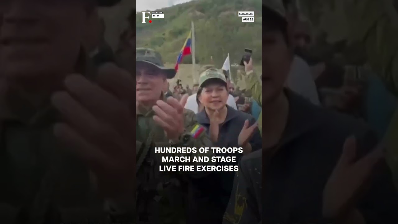 Venezuela: President Maduro Oversees Military Drills in Caracas Amid US Naval Tensions | N18G