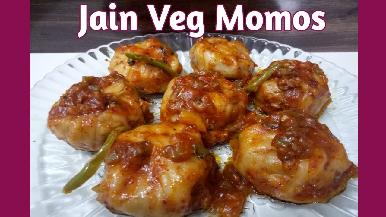 Jain Veg Momos | स्ट्रीट स्टाइल वेज मोमोज़ बिना स्टीमर के | Jain Schezwan Veg Momos recipe