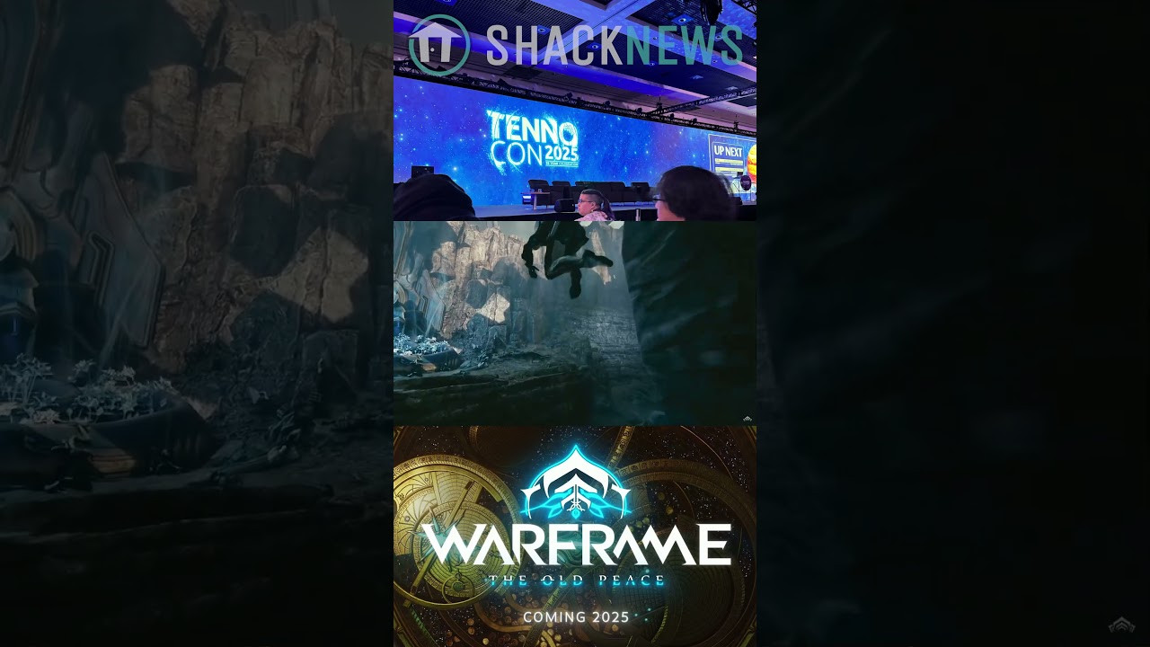 Wall Running in Warframe: The Old Peace! #tennocon #warframe #digitalextremes