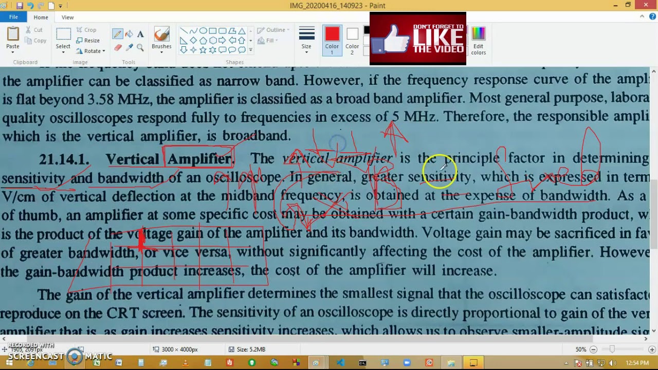VERTICAL AMPLIFIER & SYNCHRONIZATION OF CRO