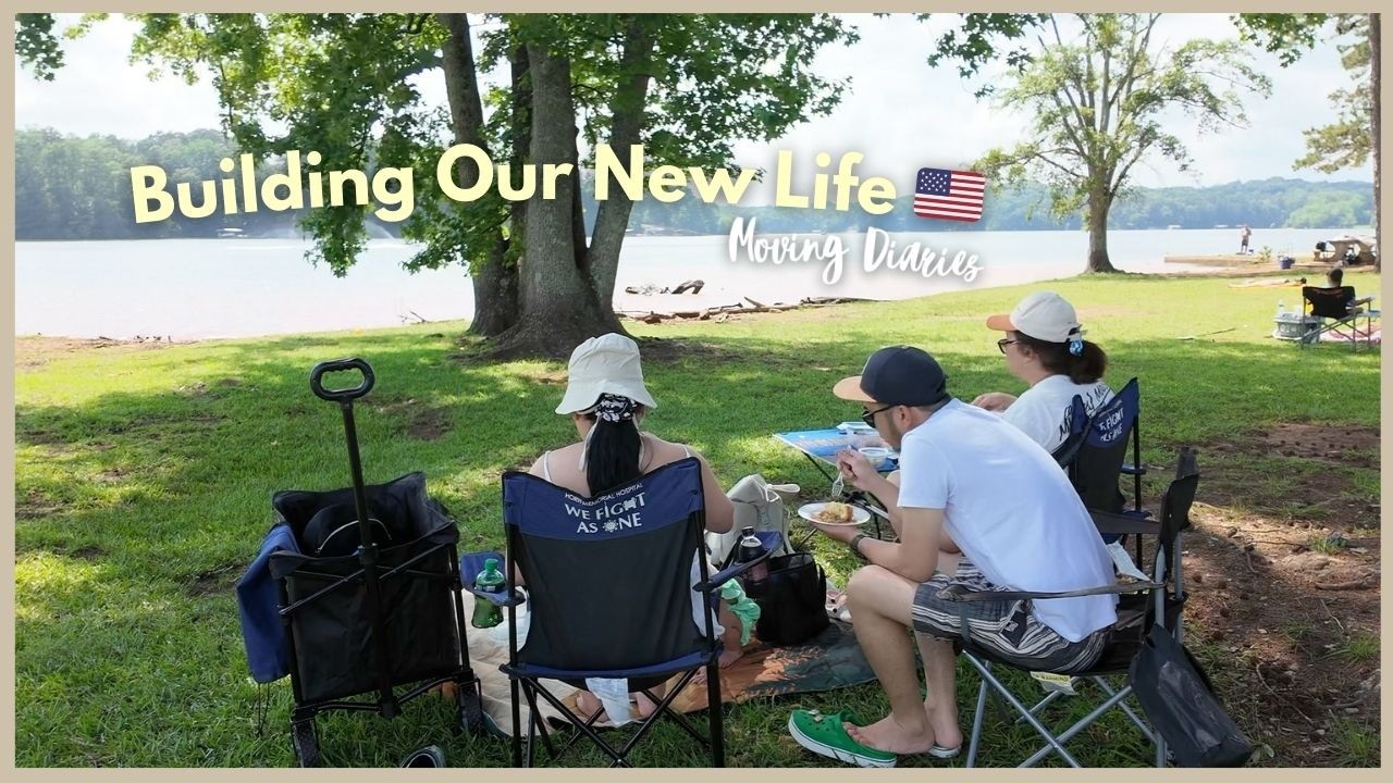Settling in Georgia 🛠️ Grocery at Publix + Picnic by the Lake | FILIPINO FAMILY IN THE US
