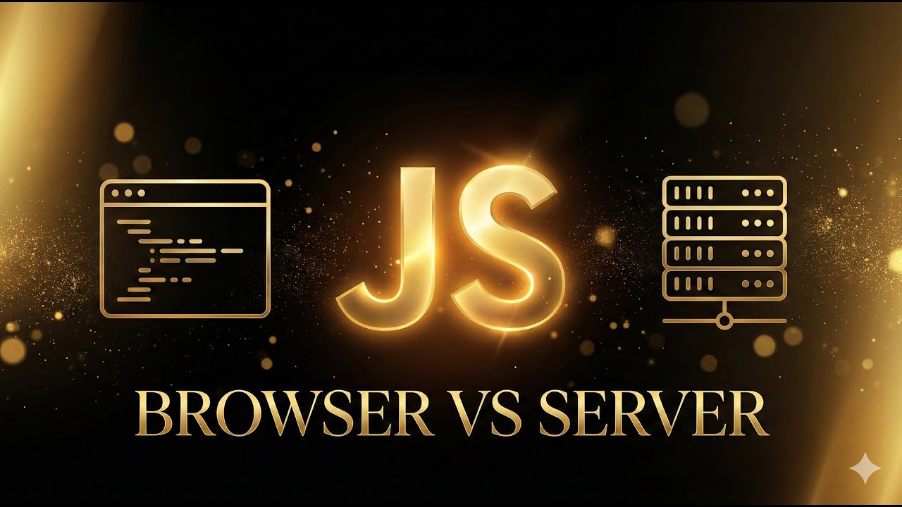 JavaScript Has Two Worlds Browser vs Server Explained