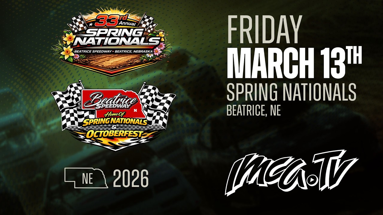 imca.tv | LIVE LOOK-IN | Beatrice Speedway | Beatrice, NE | March 13th 2026