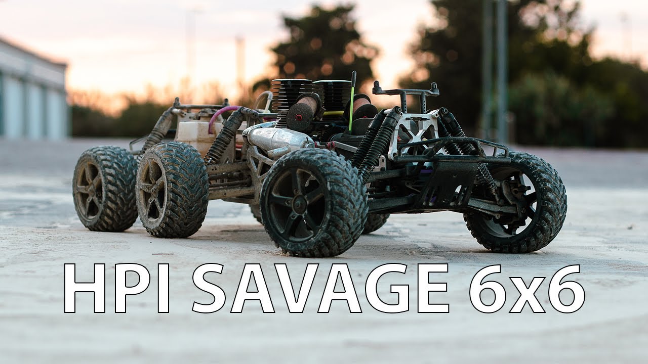 HPI Savage 6x6 Twin Nitro Engine | Even more CRAZY RC Car !!!