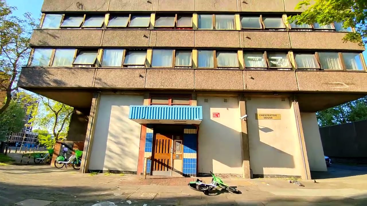 Tower block archive - York road Estate in Clapham