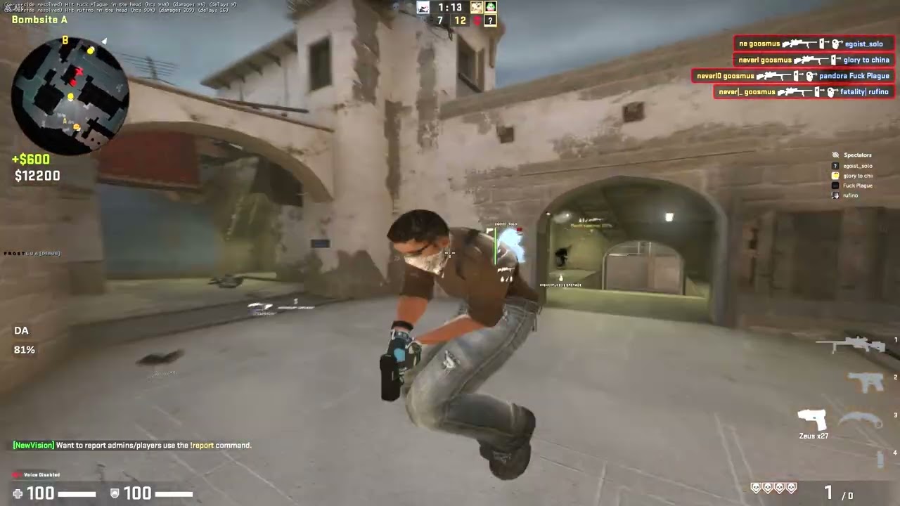 HvH Highlights #1 feat Neverlose x Onetap V4 anonteam1337