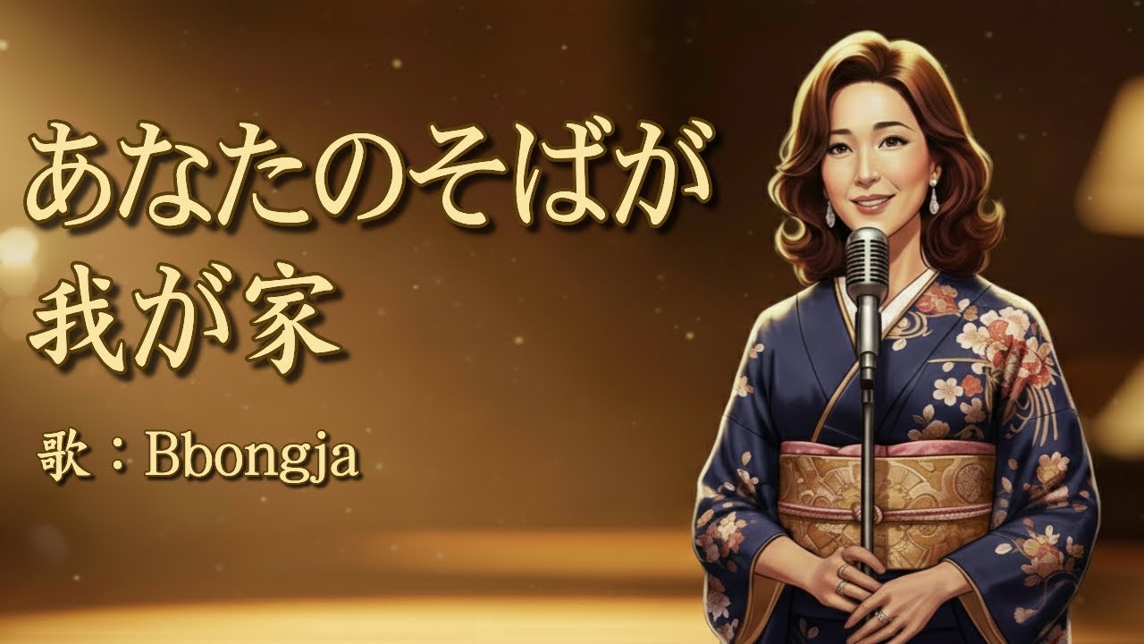 あなたのそばが我が家｜歌：Bbongja｜心に寄り添う演歌