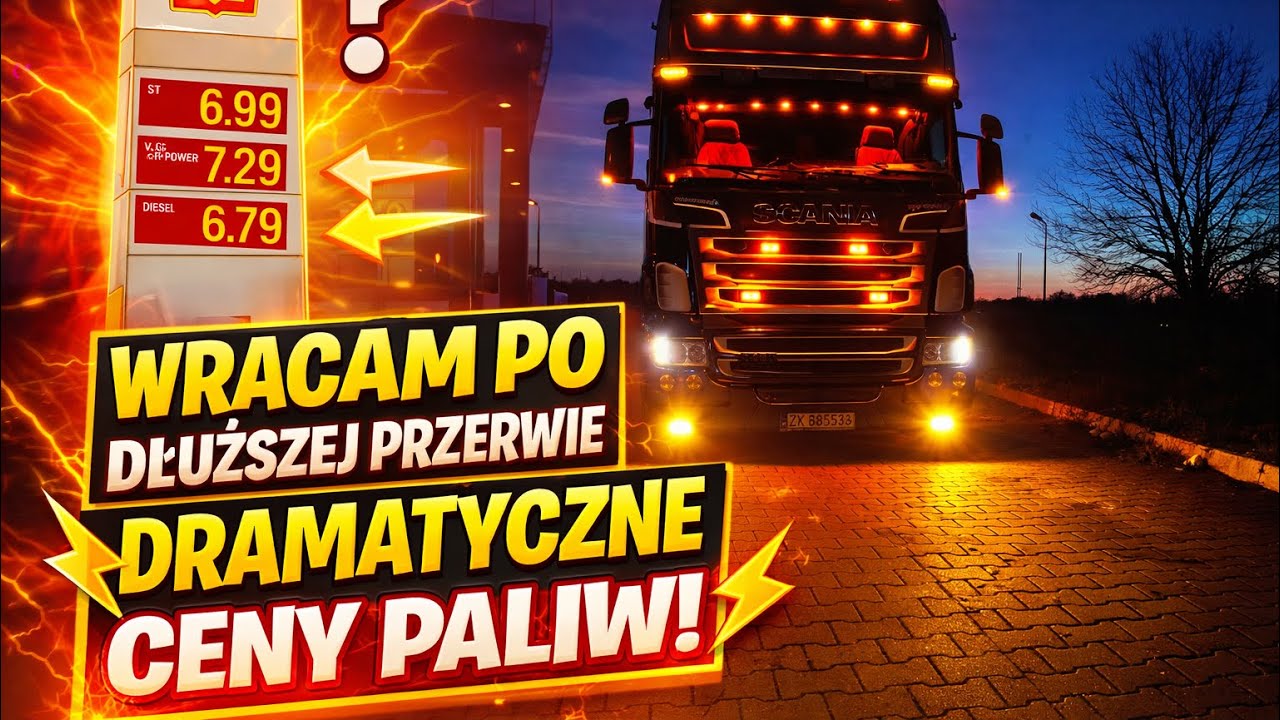 Powracamy na drogi | masakryczne ceny paliwa | ciężka sytuacja na rynku #7 Barti Truck Vlog 