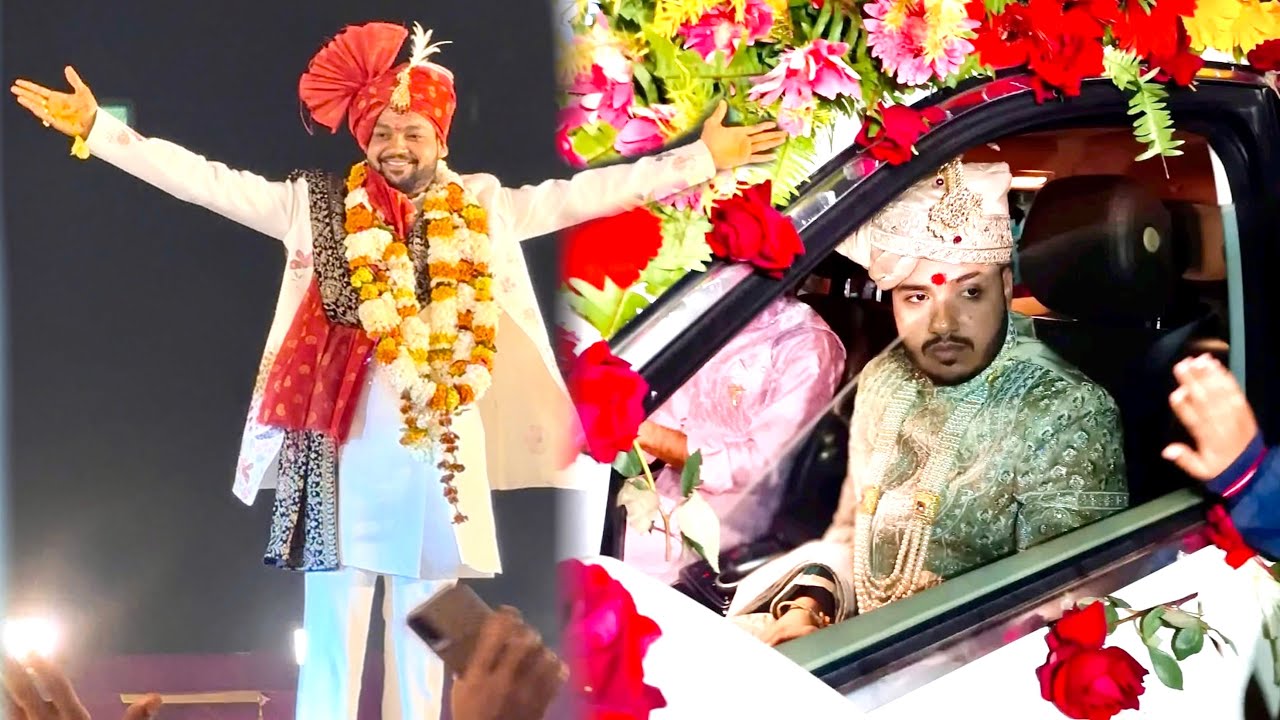 अंकुश राजा दिल्हा बन कर ससुरारी चल दिए दुल्हन लेन ankush raja vivah video
