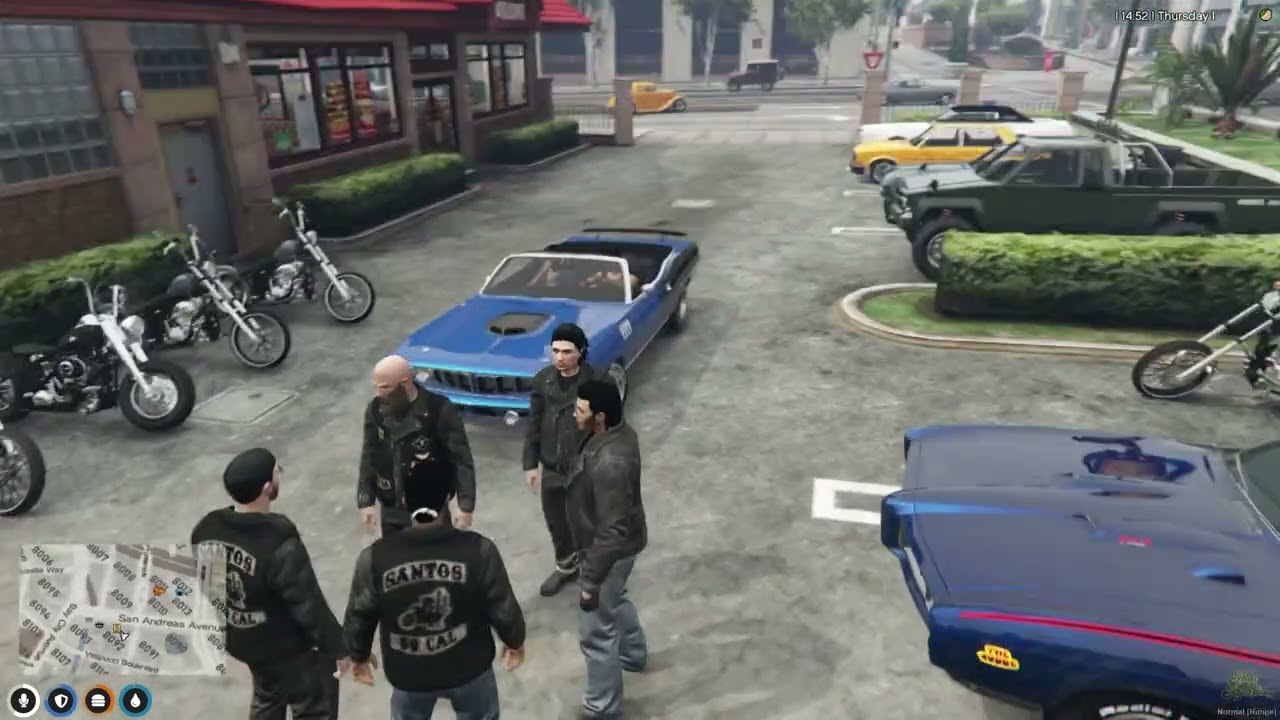 5 of PDs freshest donuts | SANTOS MC | FIVEM |