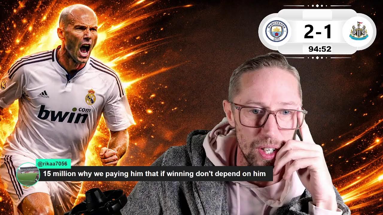 MAN CITY VS NEWCASTLE LIVE PREMIER LEAGUE WATCHALONG