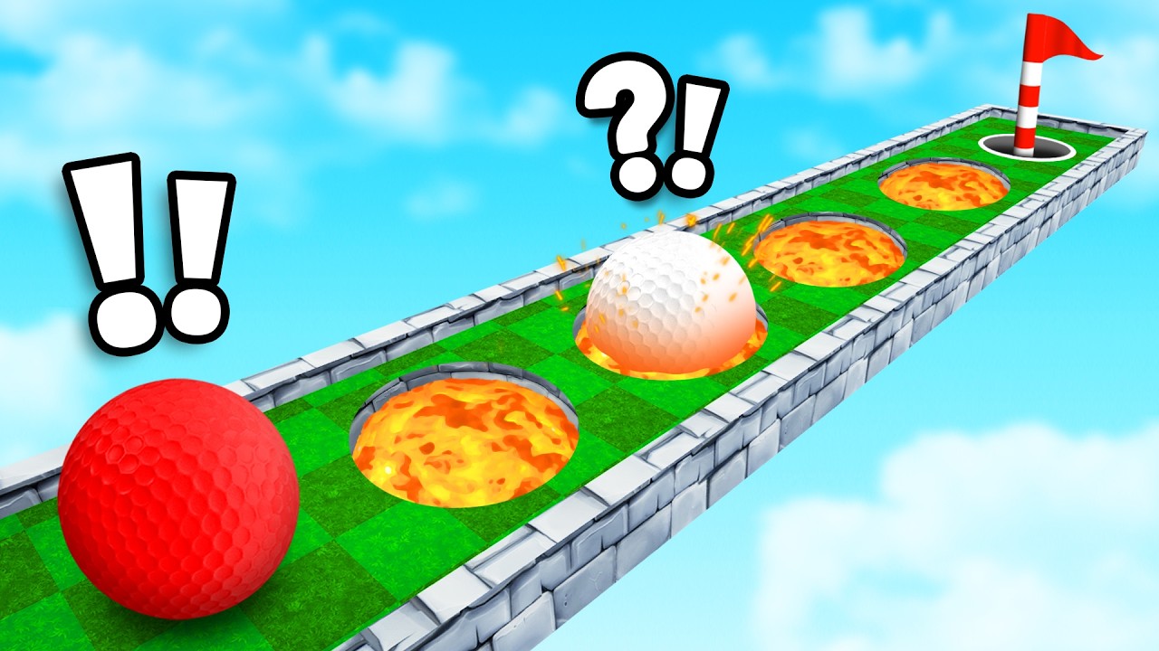 We Played Golf It but it's HOLE IN ONE only...