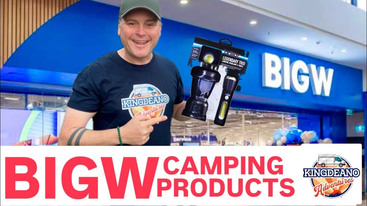 Big W Camping / Camp Shopping / Affordable Camping / Big W Deals / Camping Australia