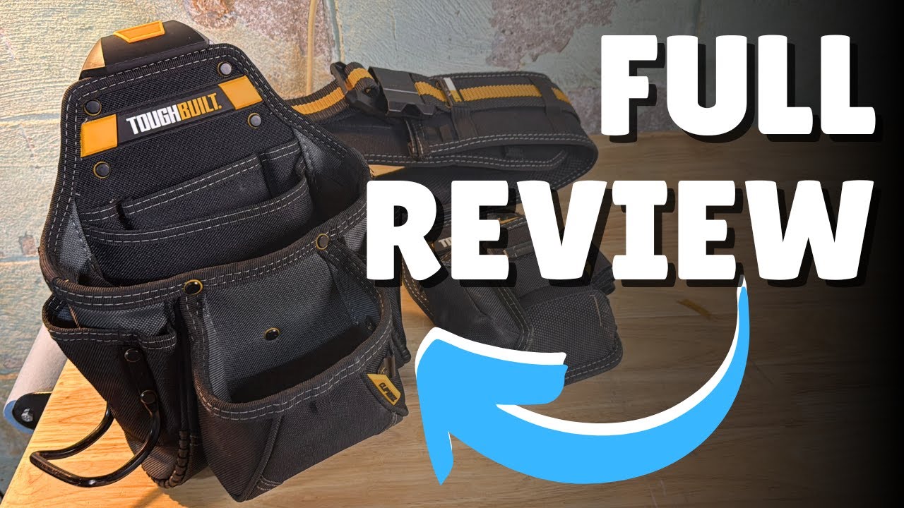 FULL REVIEW of ToughBuilt 3-Piece Handyman Tool Belt Set with ClipTech