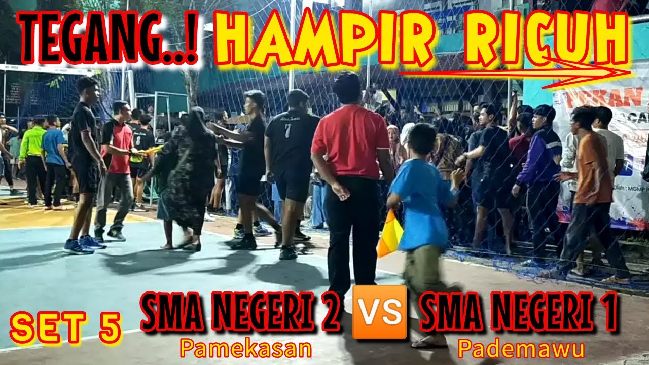 SET 5 || TEGANG..! LAGA FINAL PUTRA HAMPIR RICUH🔥SMAN 2 PAMEKASAN VS SMAN 1 PADEMAWU