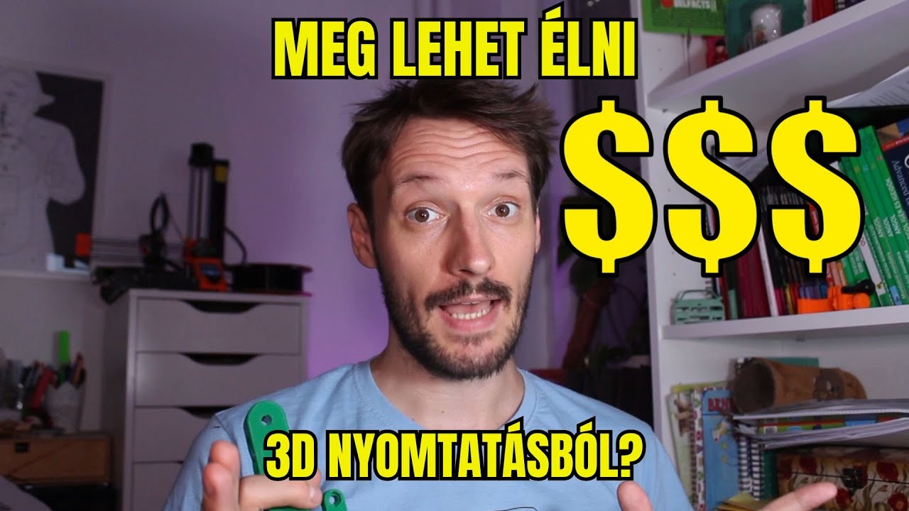 Meg lehet élni 3D nyomtatásból? #panczel #3dnyomtatas #vallalkozo #vállalkozási #pénzkeresés