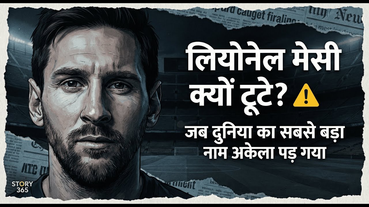 लियोनेल मेसी क्यों टूट गए थे? 😨 | Messi’s Silent Struggle Story