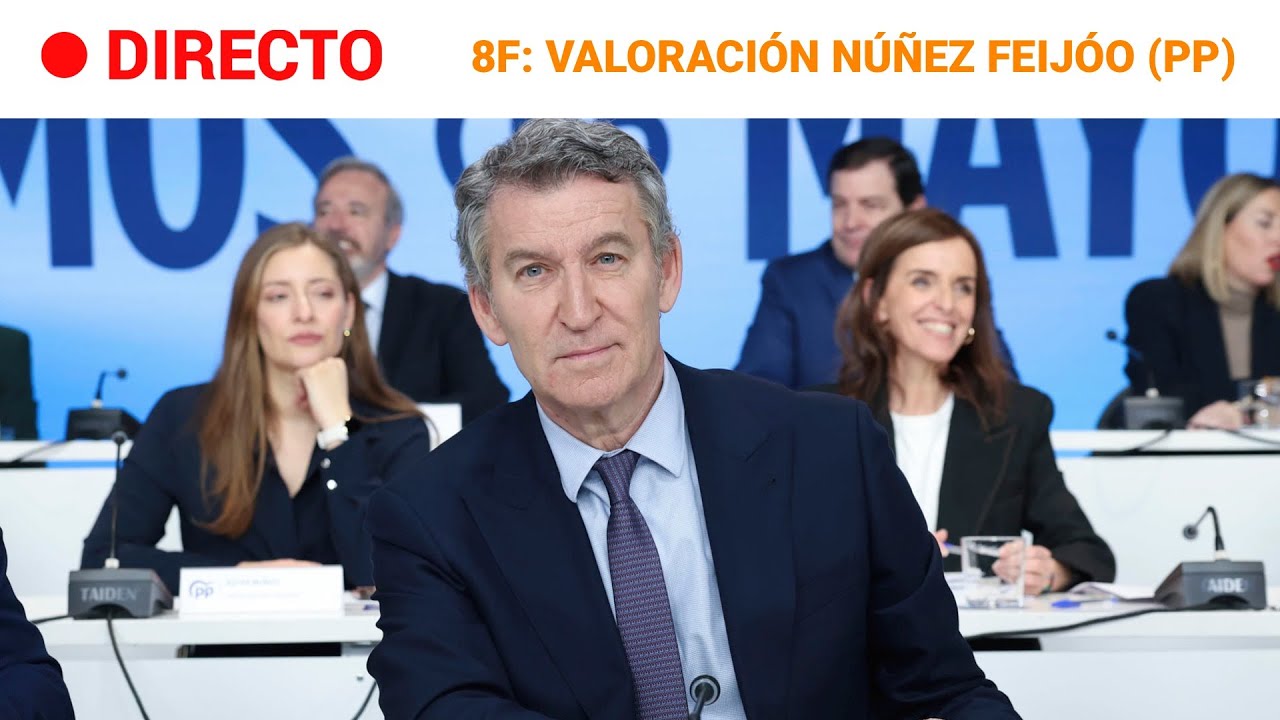 DIRECTO | NÚÑEZ FEIJÓO analiza los RESULTADOS DE LAS ELECCIONES DE ARAGÓN | RTVE