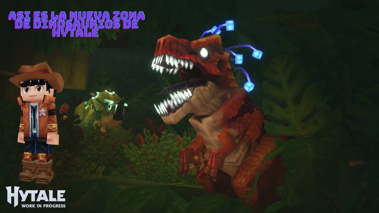 Hytale: El Mundo Perdido 🌋🦖 Primer vistazo a las nuevas criaturas (Modo Creativo)