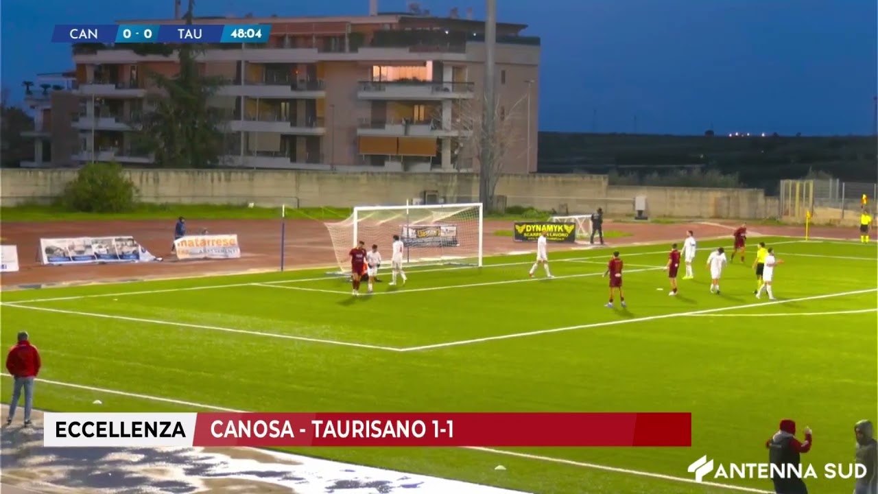 25 GENNAIO 2026 - ECCELLENZA: CANOSA - TAURISANO 1-1