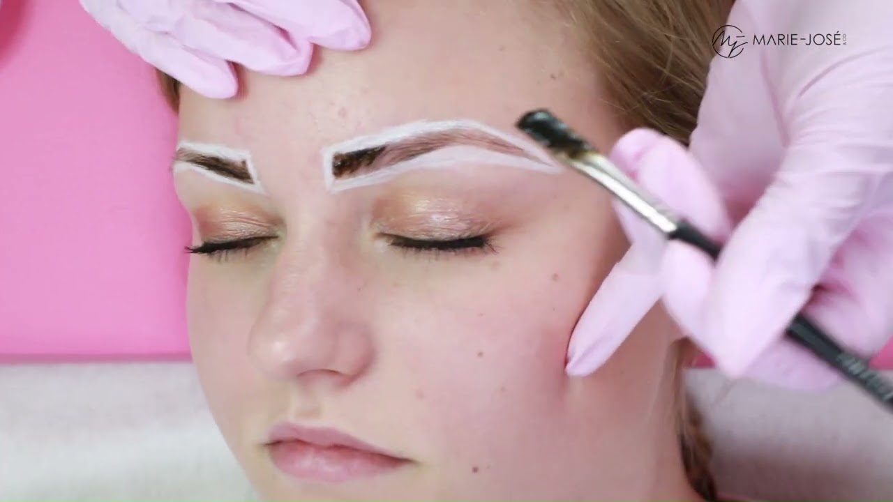 Teinture pour sourcils au henné Marie-José & Co : une solution complète pour les esthéticiennes