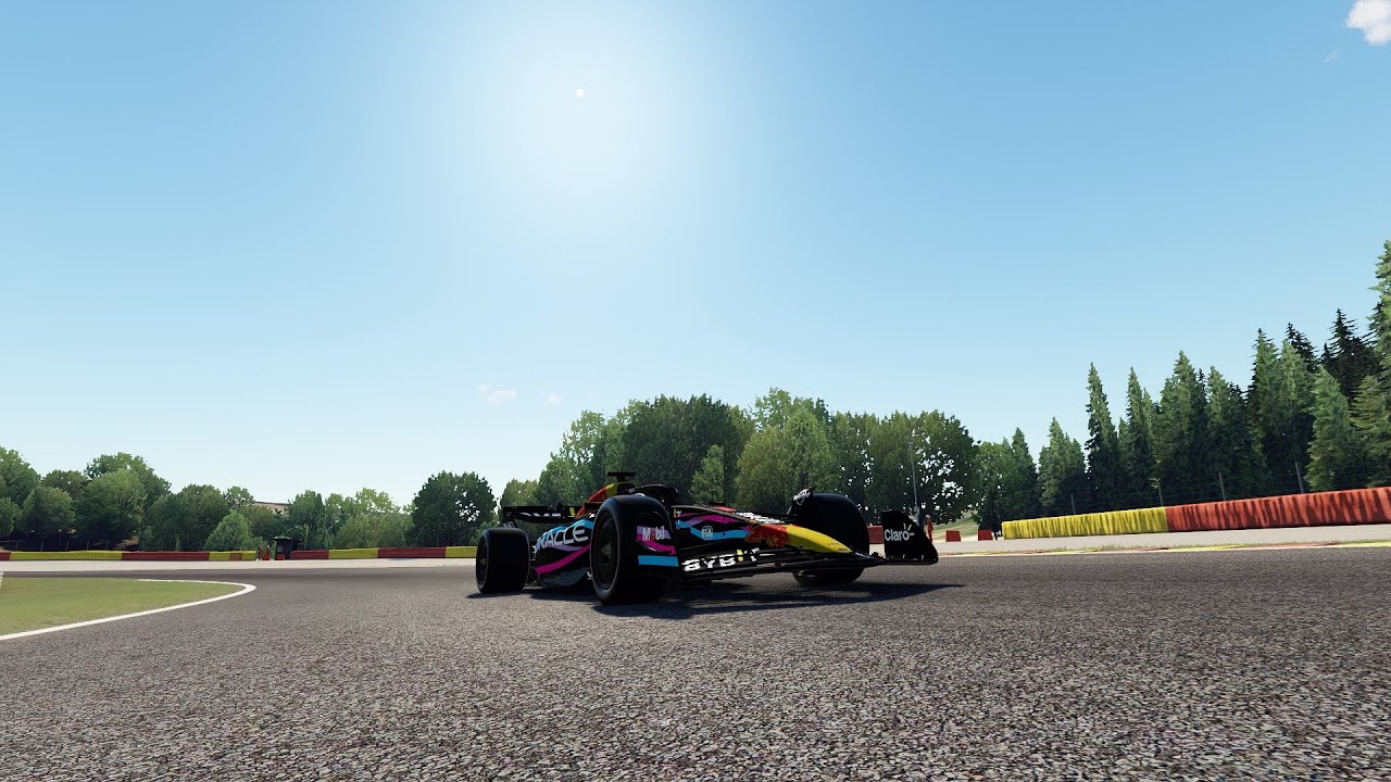 Personal Record in the RB19 at Spa Francorchamps - 1:46.142 - NO DRS