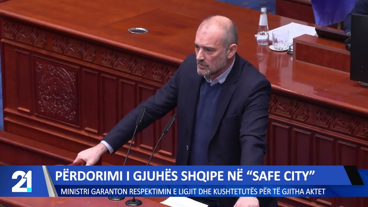 Përdorimi i gjuhës shqipe në “Safe City”, ministri garanton respektim të ligjit dhe Kushtetutës