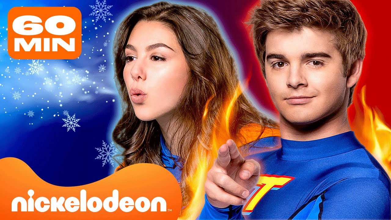 I Thunderman | 1 ora di super momenti con i Thunderman! Con Phoebe e Max | Nickelodeon Italia