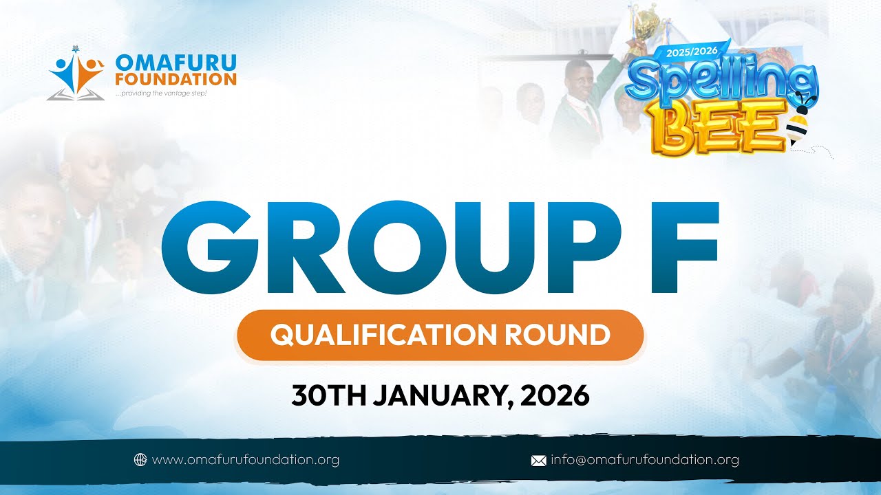 Group F Qualification Round | Spelling Bee Competition 2026 | Omafuru Foundation