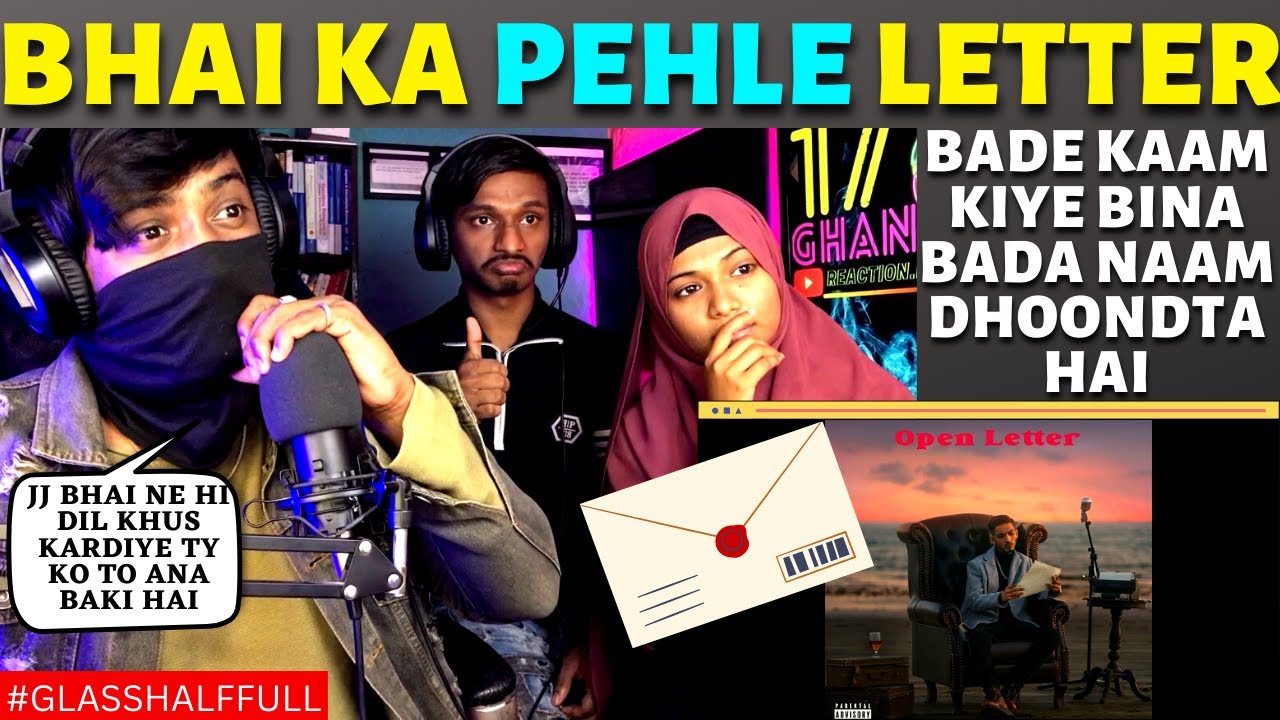 Talha Anjum - Glass Half Full feat. JJ47 & Talhah Yunus | Prod. by UMAIR (Official Audio)| Reaction