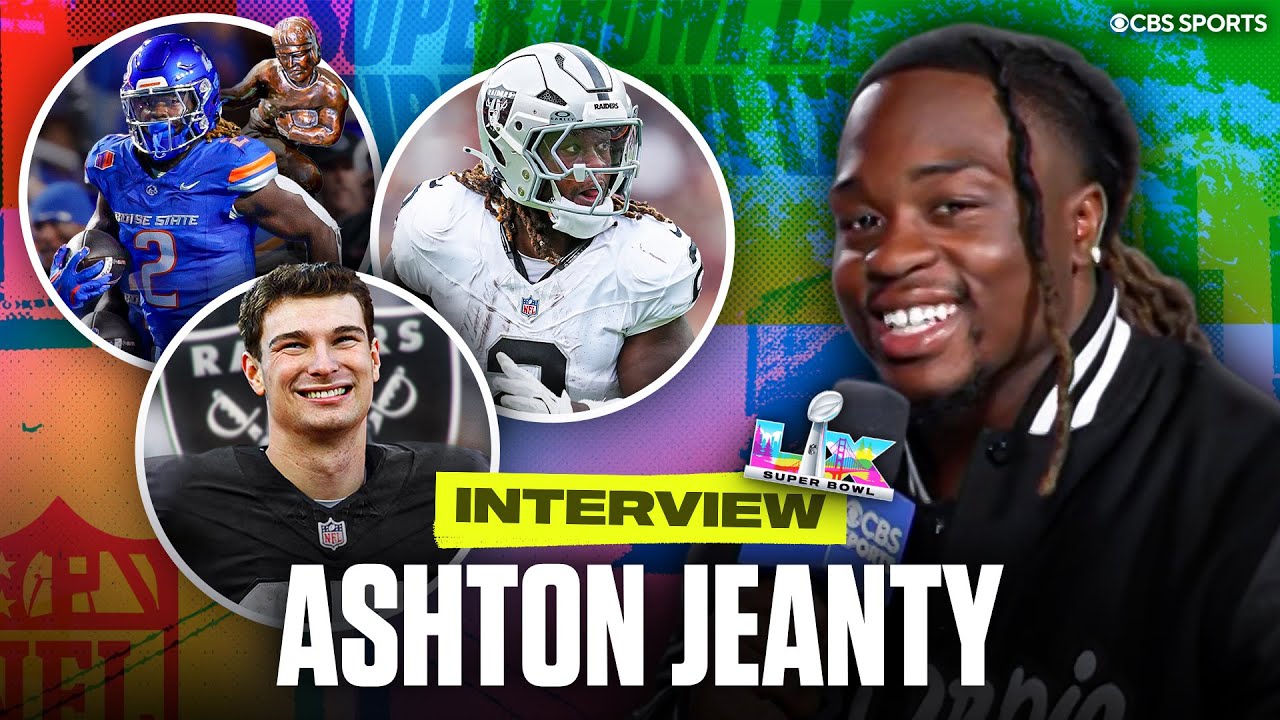 Ashton Jeanty talks Heisman snub, Fernando Mendoza and the Raiders' future 🏴‍☠️