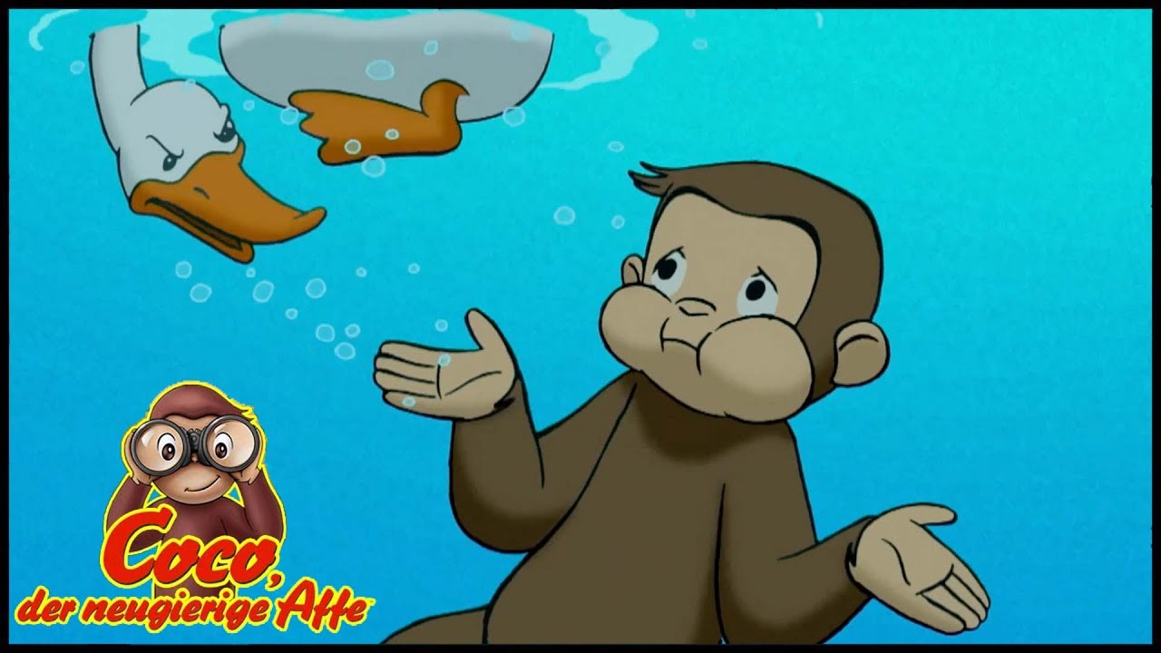 Coco der Neugierige Affe | Spaß am See | Cartoons für Kinder