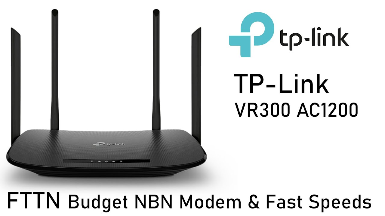 Лучший бюджетный NBN-модем | Обзор TP-Link VR300 | TechManPat