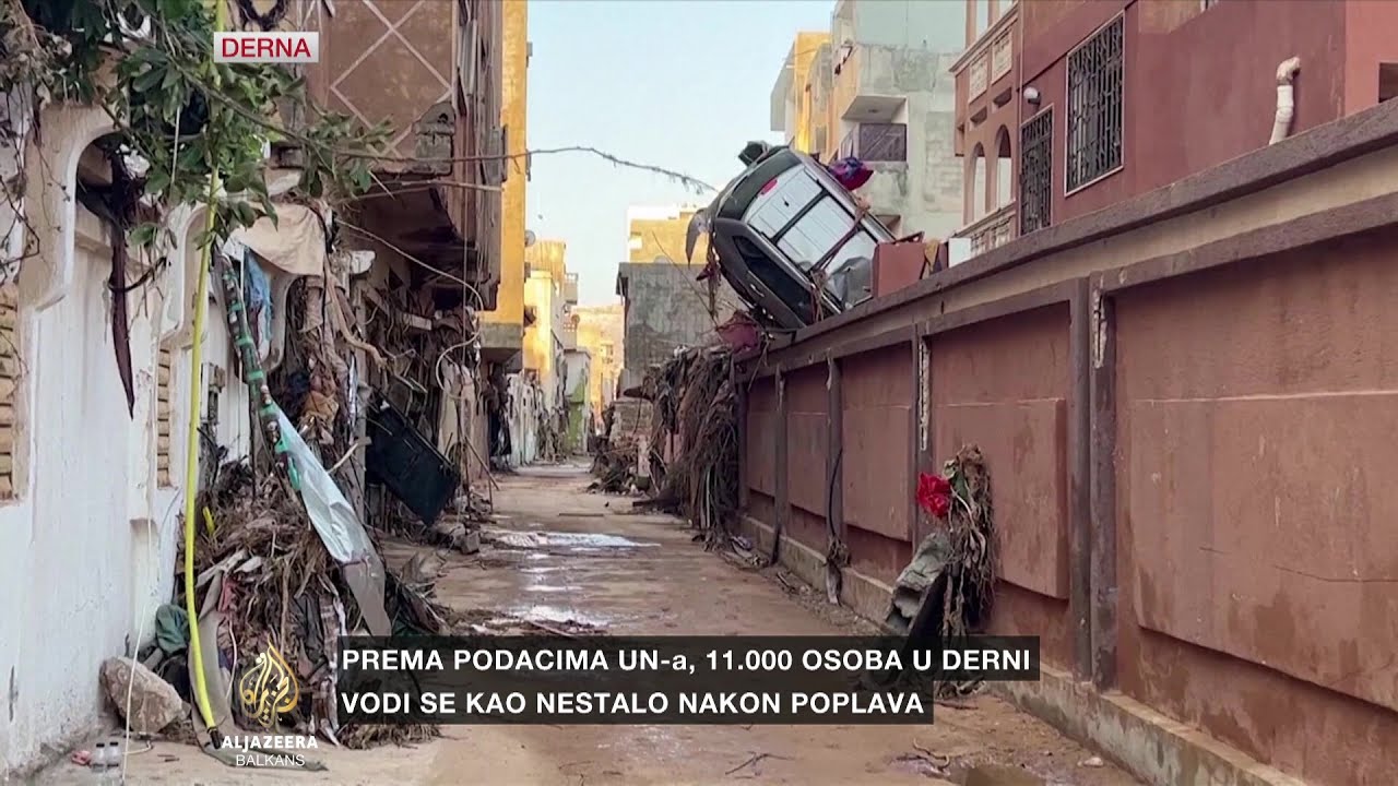 Sprema se evekuacija preživjelih stanovnika Derne