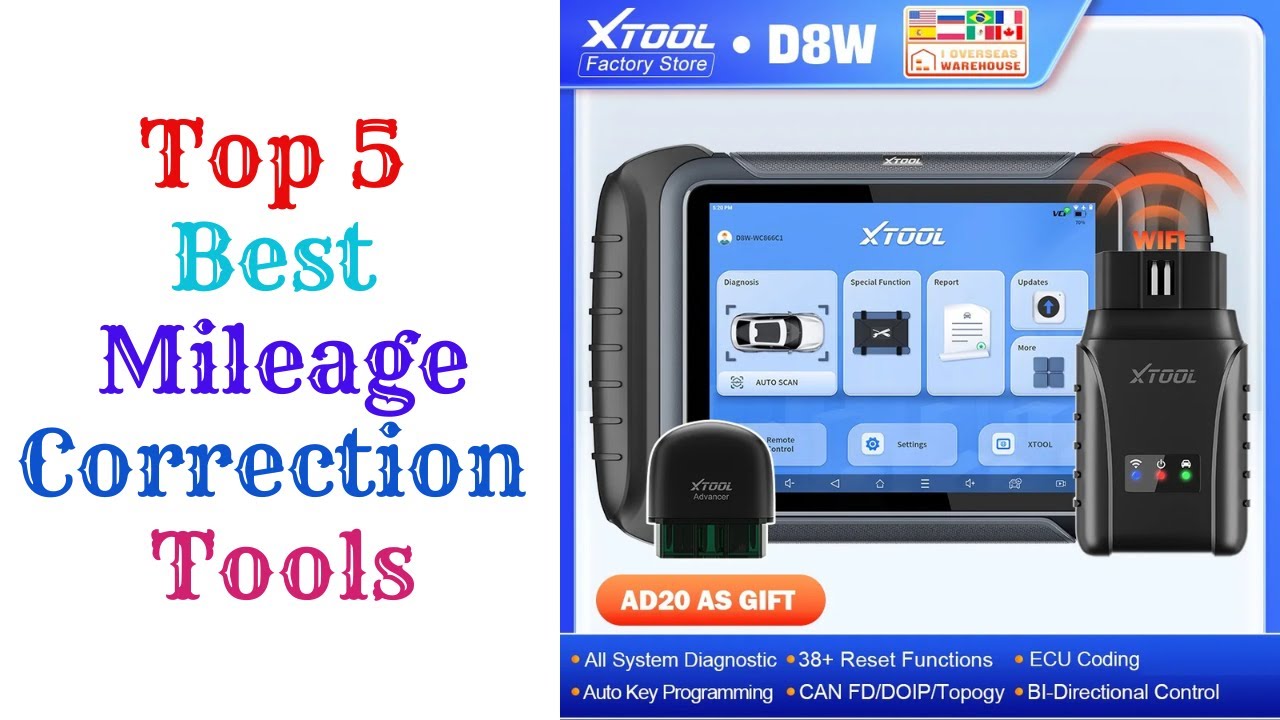 Top 5 Best Mileage Correction  tools