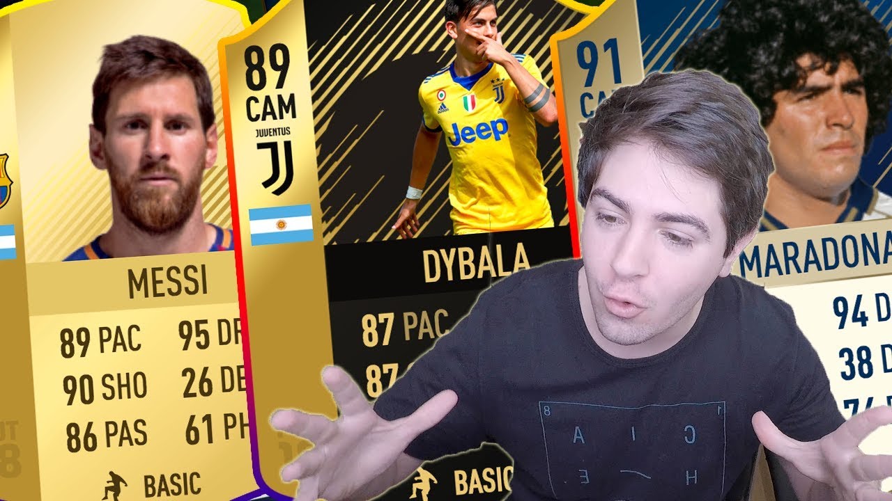 FUT DRAFT DOS ARGENTINOS - S&Oacute; OS HERMANOS - FIFA 18 | LucasdsCordeiro