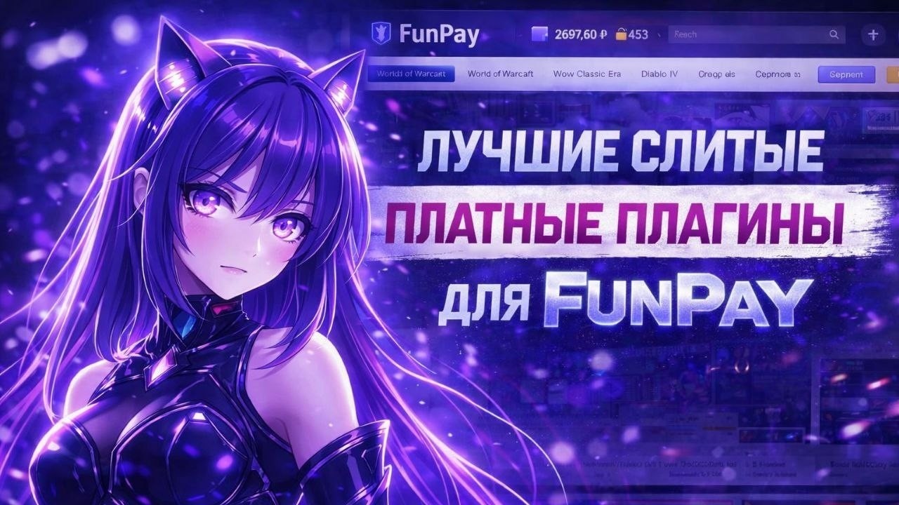ЛУЧШИЕ СЛИТЫЕ ПЛАТНЫЕ ПЛАГИНЫ ДЛЯ FUNPAY