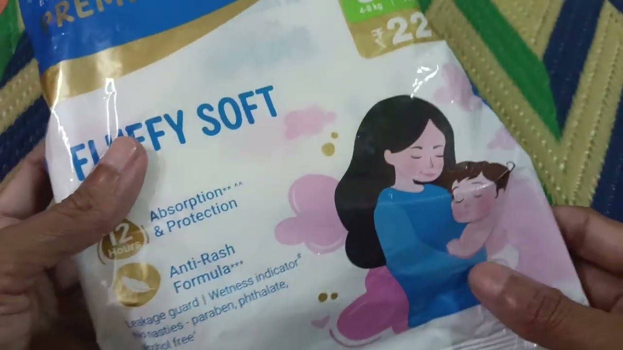 Littles Fluffy Soft Diaper Pants | Best Baby Diaper For baby | Fluffy Soft Baby Diaper