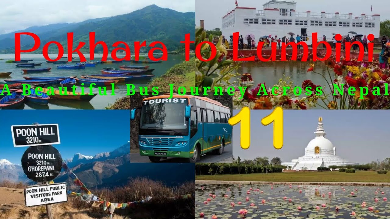 Pokhara to Lumbini tour by Bus | nepal | pokhara | lumbini | #nepal #pokhara  #roadtrip #longdrive